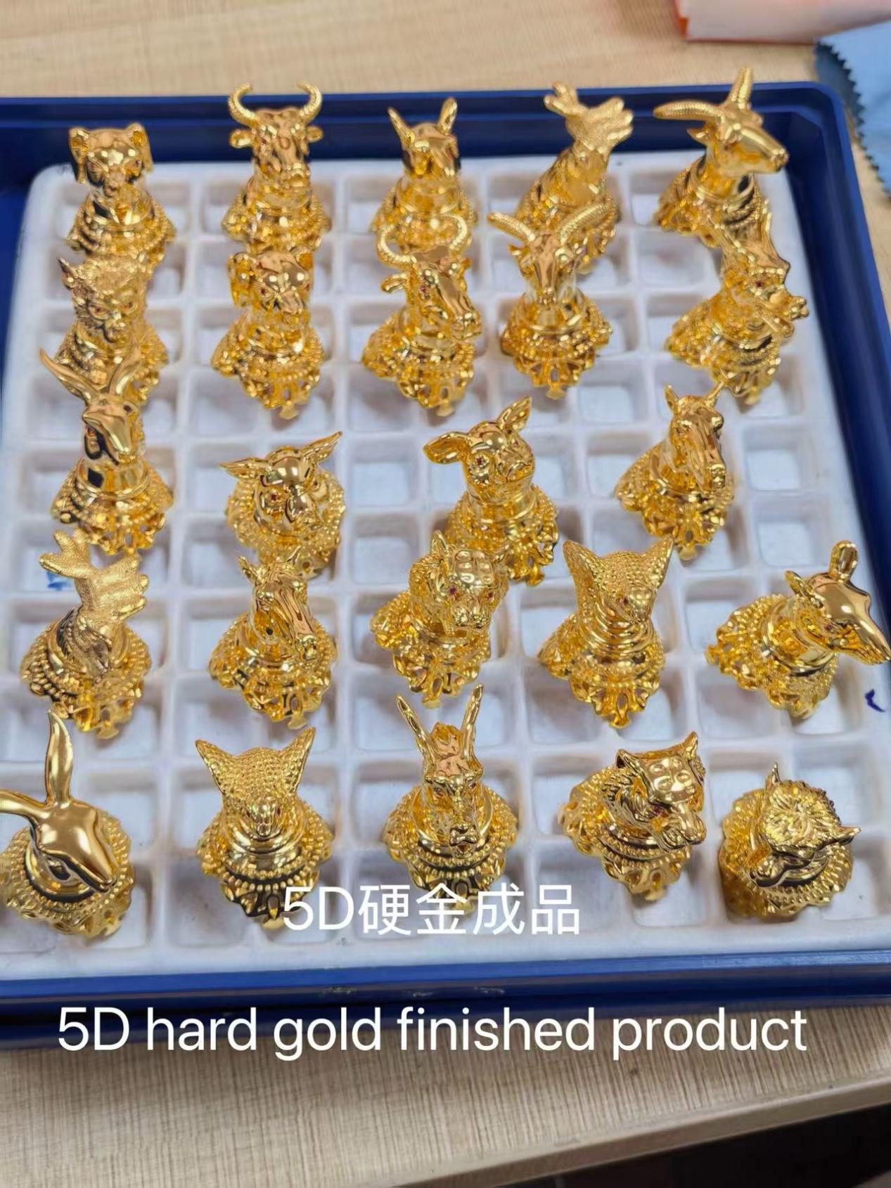5D 硬金电铸