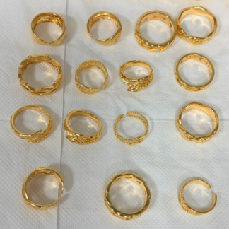 5D 硬金戒指